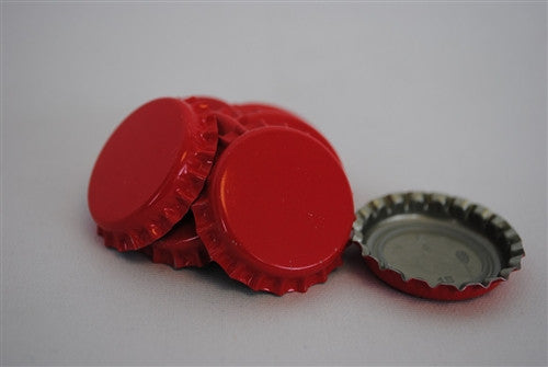 Crown Caps - Red - 144 Count