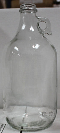1/2 Gallon Glass Jug Clear - 64 Ounce