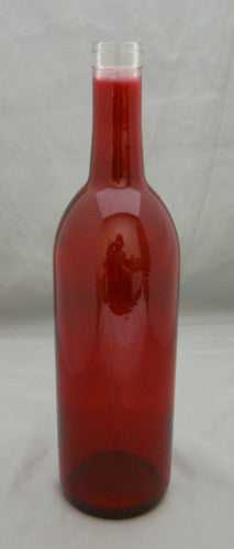 750ml Bordeaux Red Bottle - Cork Finish