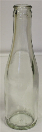 187ml Clear Champagne Bottle - Cork or Crown Finish