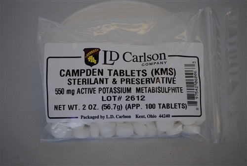 Campden Tablets (KMS)