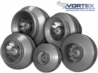 Vortex Inline Fans