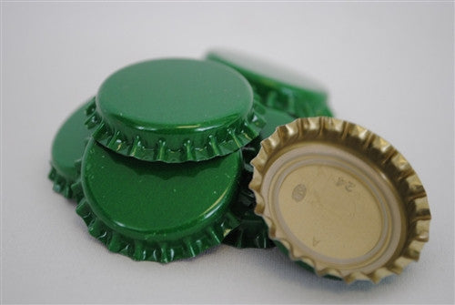 Crown Caps - Green - 144 Count