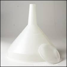 Funnel - 10" Nylon - w/ Fine Filtering Screen