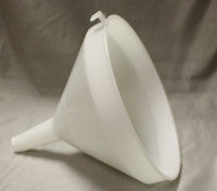 Funnel - 8" Nylon - w/ Fine Filtering Screen