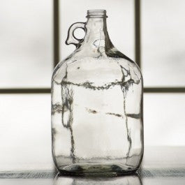 1 Gallon Clear Glass Jug