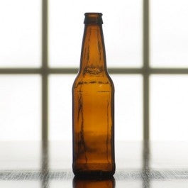 12 oz Amber Beer Bottle