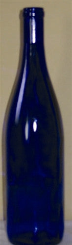 750ml Classic Cobalt Blue Hock Bottle