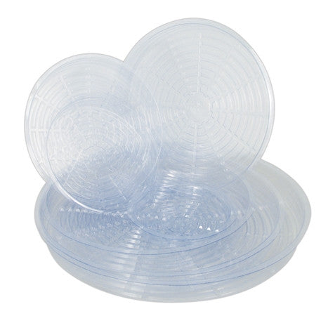 Clear Premium Saucers