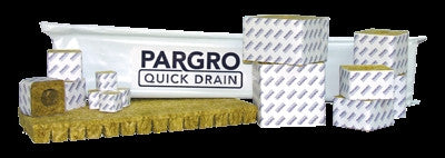 Grodan Pargro QD 4in x 4in Block (72) w/ Hole - Sleeve 6 Blocks