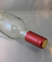 Shrink Capsules - Metallic Ruby Red