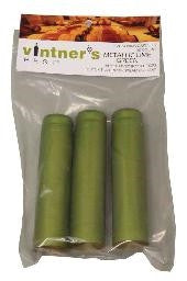 Shrink Capsules - Metallic Lime Green