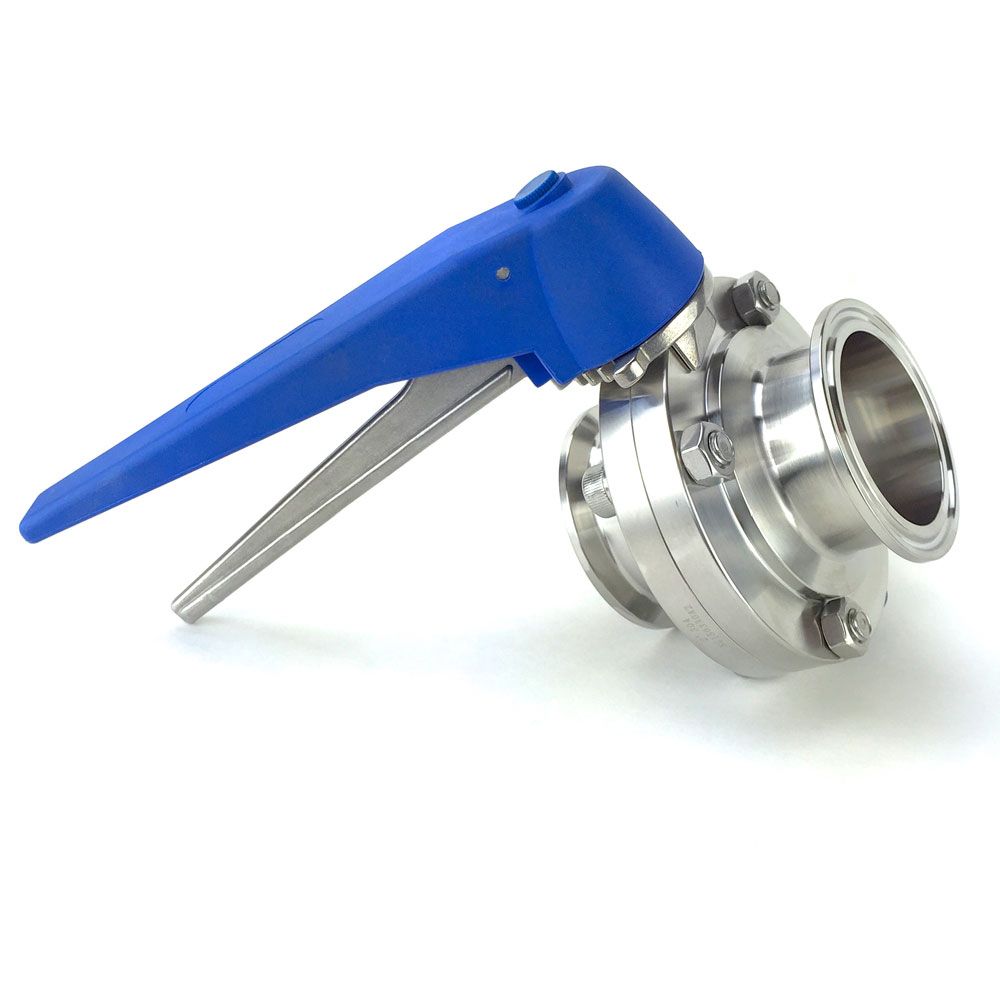 Tri-Clamp Squeeze Trigger Butterfly Valve - Stainless Steel – Sunset ...