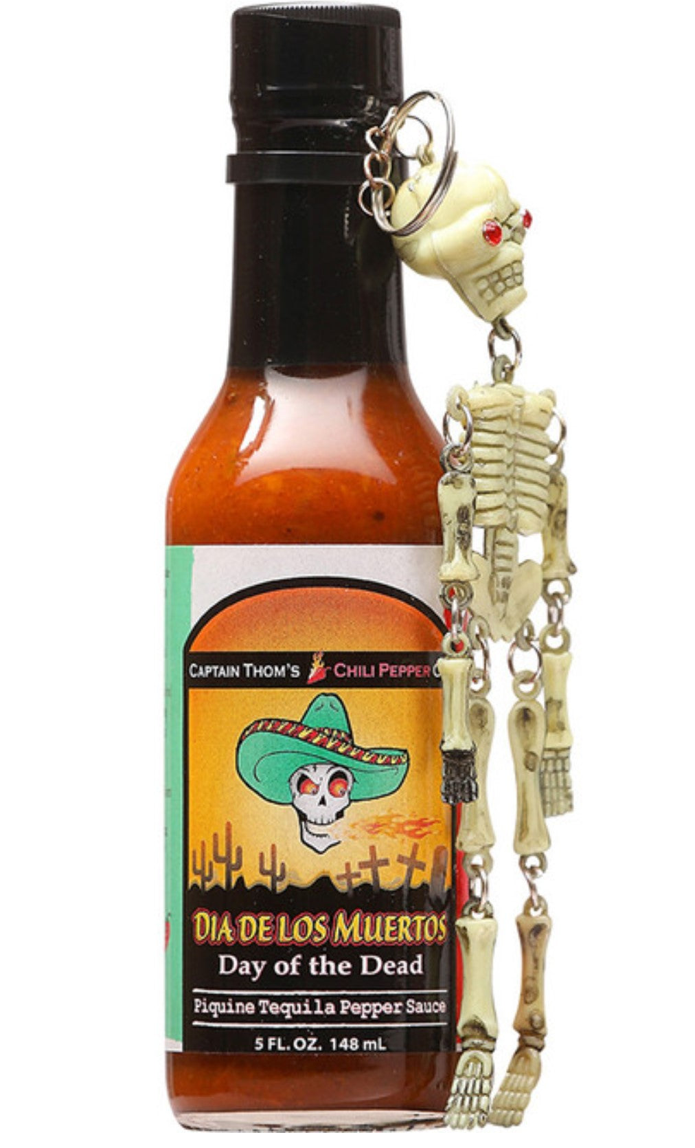 Hot Sauce Keychain 