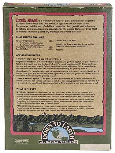 Down To Earth Crab Meal Fertilizer - Thumbnail 5
