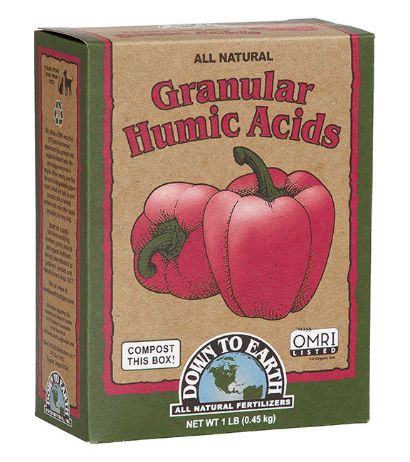 Down to Earth - Granular Humic Acids – Sunset Hydroponics and Home Brewing