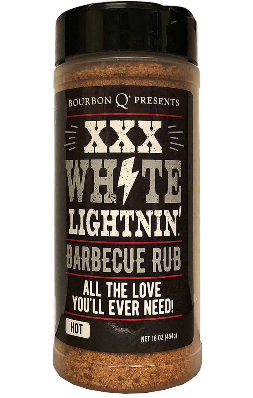 Bourbon Q XXX White Lightin' Barbecue Rub – Sunset Hydroponics and